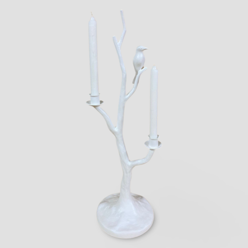 Bird & Stick Candle Holder